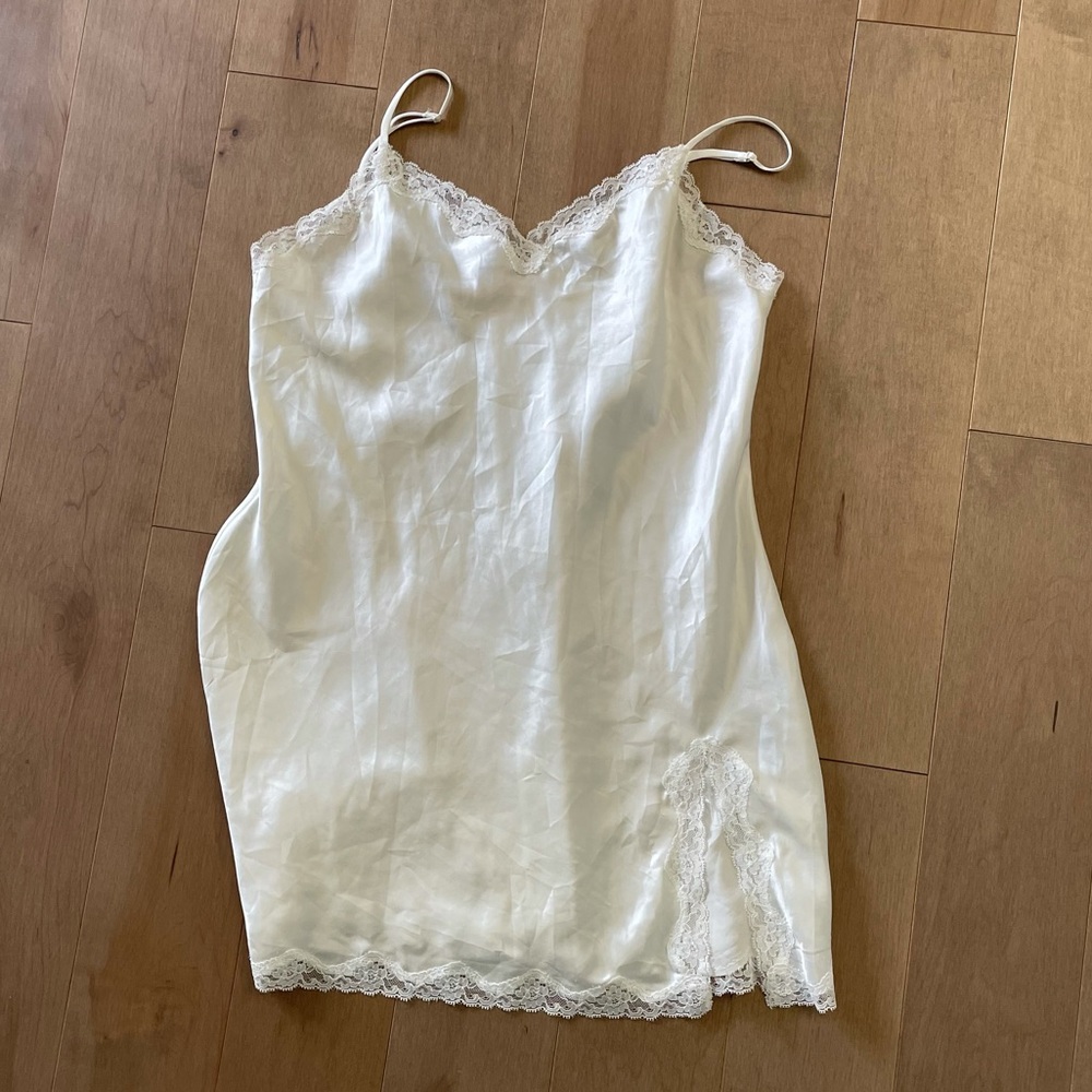 Victoria’s Secret white slip dress
